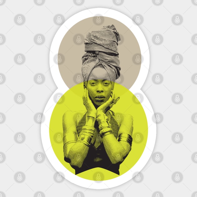 Erykah Soul Sticker by Jay_Kreative